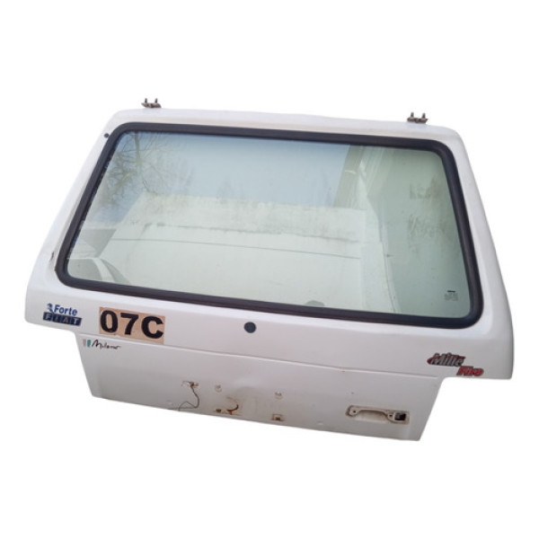 Tampa Traseira Porta-malas Fiat Uno 1.0 8v 2003 Chinês 2p - Branco