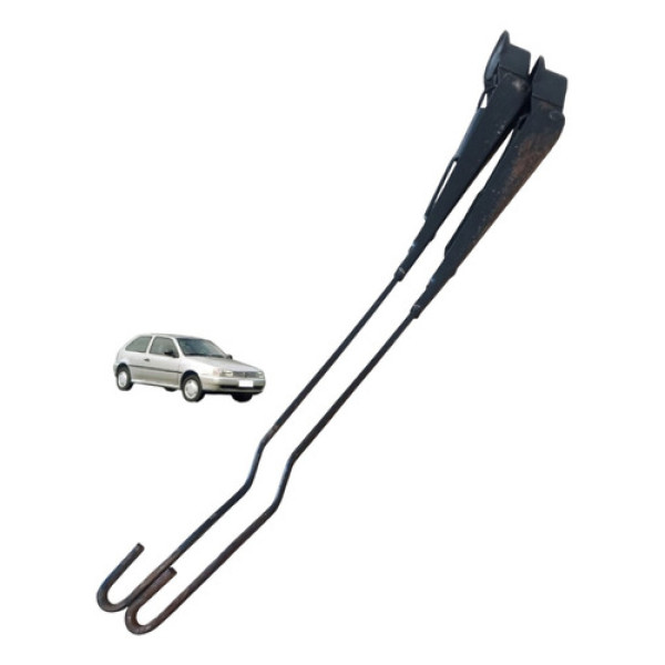 Par Braço Limpador Parabrisa Vw Gol G3 1999 2005 Direito