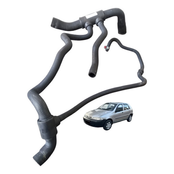 Mangueira Inferior Radiador Com Ar Fiat Palio 1.0 16v 2002