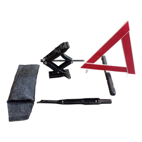 Kit Macaco Chave 19mm Triângulo Sinalizador Ford Ka 08 13