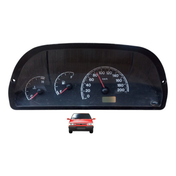Painel Instrumentos Analógico Fiat Uno 2003 Original Preto