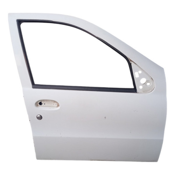 Porta Dianteira Direita Só Lata Fiat Palio 4p 2005 C/miolo Dianteira Direita Branco