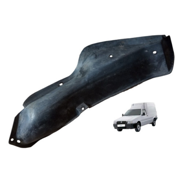 Protetor Gargalo Tanque Fiat Fiorino 1999 A 2011 Preto