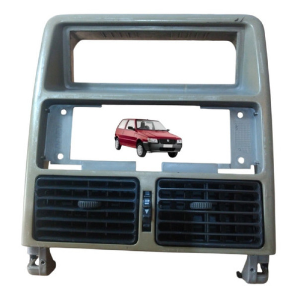 Moldura Painel Central Denso Fiat Uno Fiorino 1995 A 2012