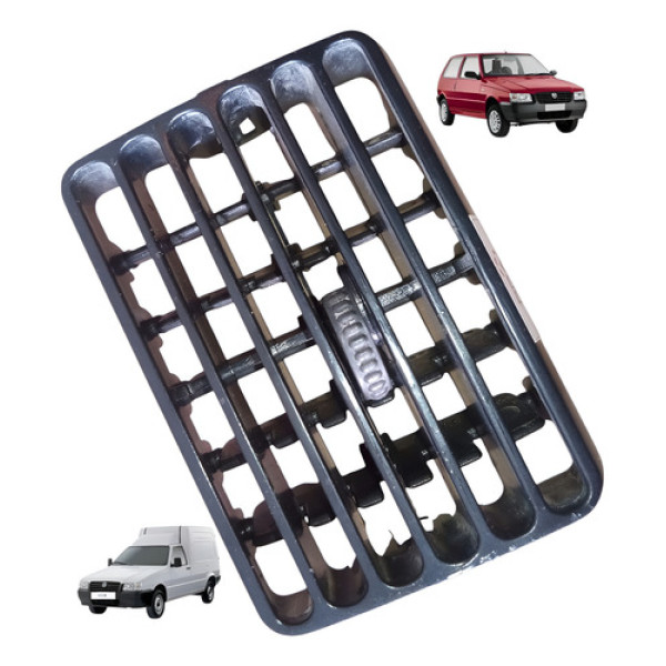 Tela Grade Painel Difusor Ar Esquerdo Fiorino Uno 1991 2013