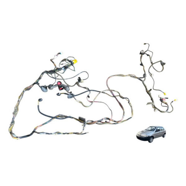 Chicote Carroceria Tanque Lanterna Com Ar Palio 4porta 04 05