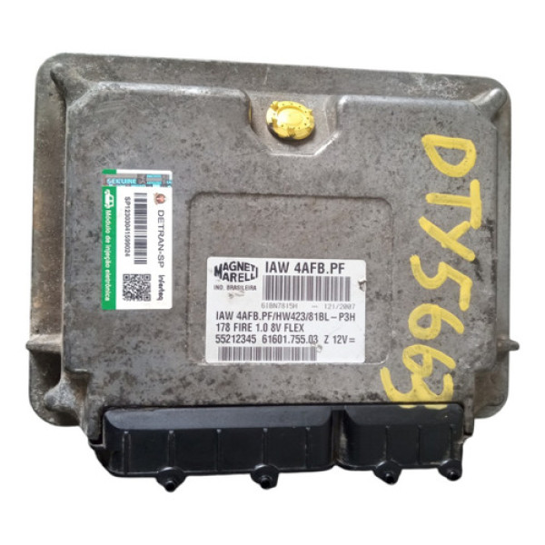 Módulo Injeção 1.0 8v Fire Flex Fiat Palio Zoião 2007 A 2016