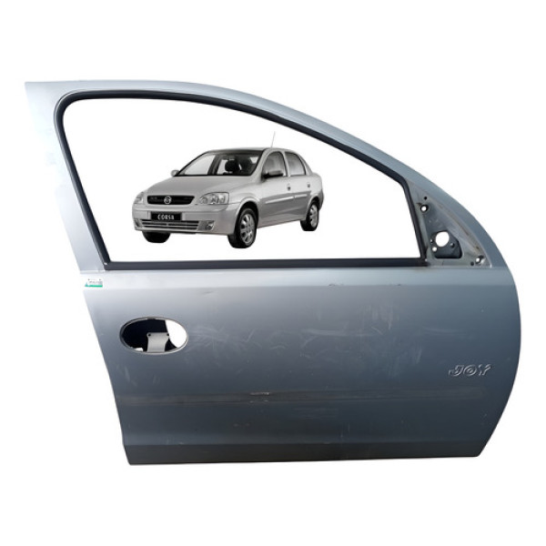 Porta Dianteira Direita Gm Corsa Joy Sedan 1.0 2006 Original Dianteira Direita / Passageiro Prata