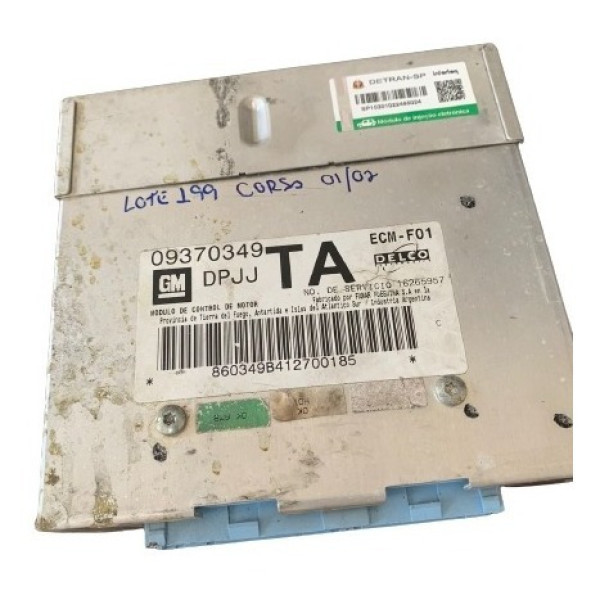 Modulo Injeção Eletronica Gm Corsa 1.0 Gasolina  2000 2010