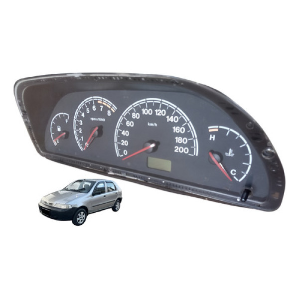 Painel Instrumento Fiat Palio Ex 1.0 16v 2002 Original Preto