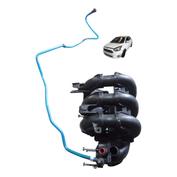 Coletor Admissão 1.0 3cc Flex Ford Ka 2014 A 2020 Original