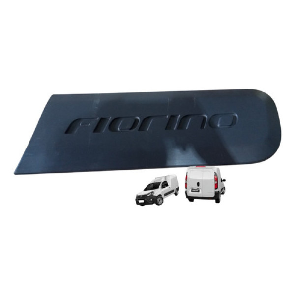 Friso Moldura Lateral Traseiro Esquerdo Fiat Fiorino 14 20 Cinza-escuro