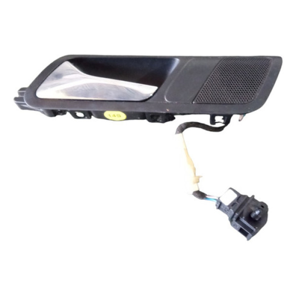 Maçaneta Interna Traseira Esquerda Auto Falante Passat Var 6 - Preto/prata - Traseira