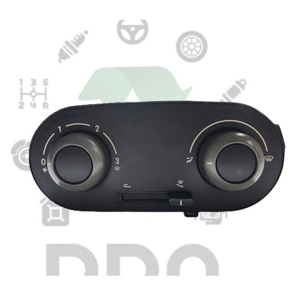 Comando Ar Quente Fiat Fiorino Uno Vivace 1a384300