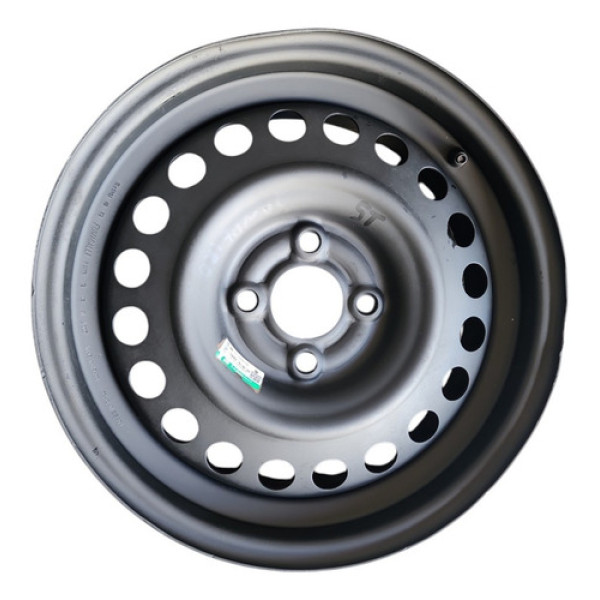Roda Ferro Aro 15  Nissan March Versa 2011 2020 Preto