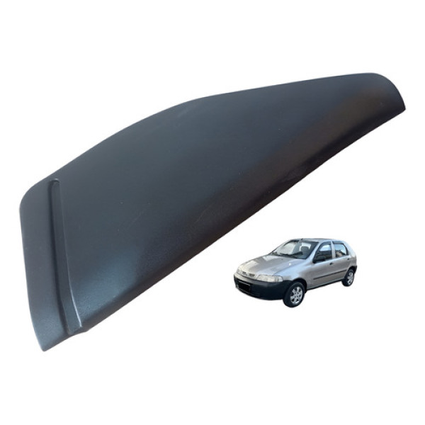 Acabamento Interno Porta Traseira Esquerda Fiat Palio 2002 Preto