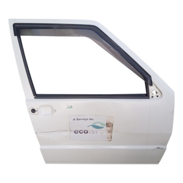 Porta Dianteira Direita Só Lata Fiat Fiorino 2006 Original  Dianteira Direita Branco