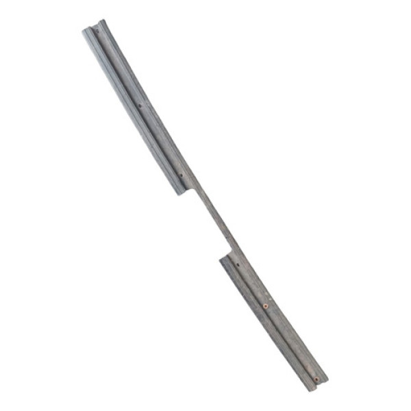 Moldura Soleira Porta Traseira Baú Fiorino 1.3 1998 A 2013 Preto