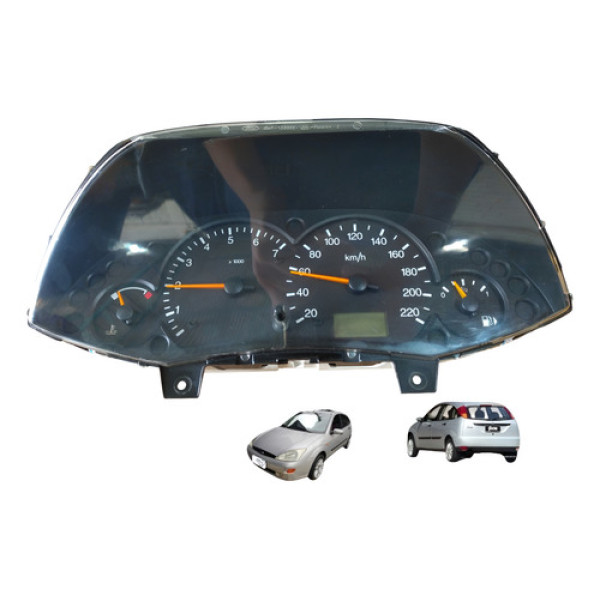 Painel Instrumentos Ford Focus 1.8 2001 A 2008 Original Preto