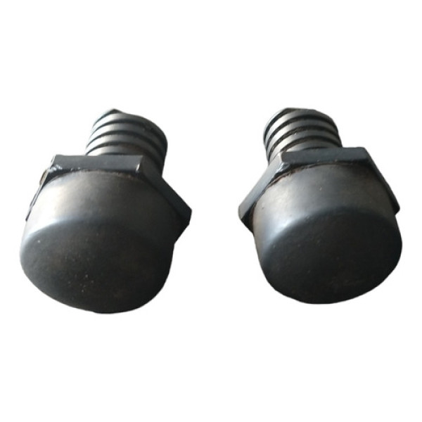 2 Borrachas Batente Capô Dianteiro Ford Fiesta 1995 Usado 