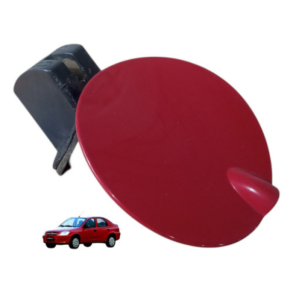 Portinhola Tanque Combustível Gm Prisma Maxx 1.4 8v 07 12 Vermelho 2010