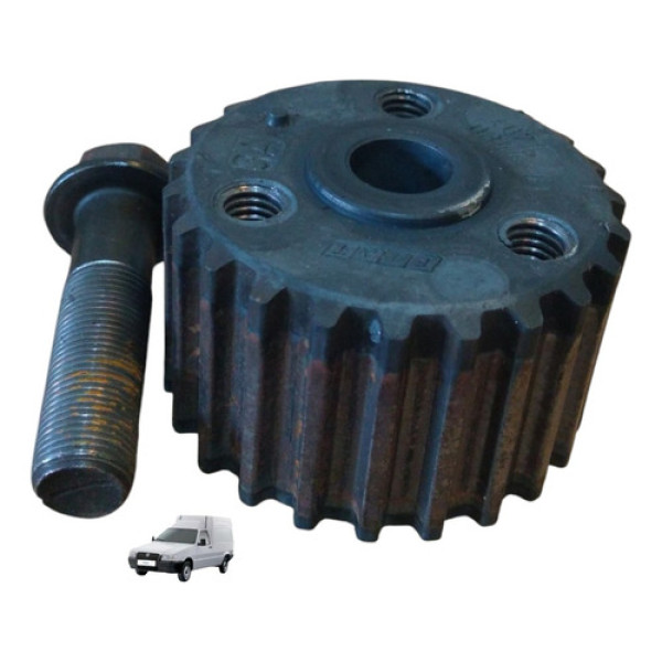 Engrenagem Polia Virabrequim Com Parafuso Fiat Fiorino 2006