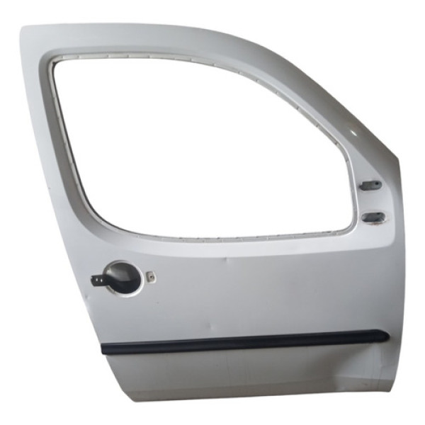 Porta Dianteira Direita Branca Lataria Fiat Doblo Elx 2004 Dianteira Direita Branco
