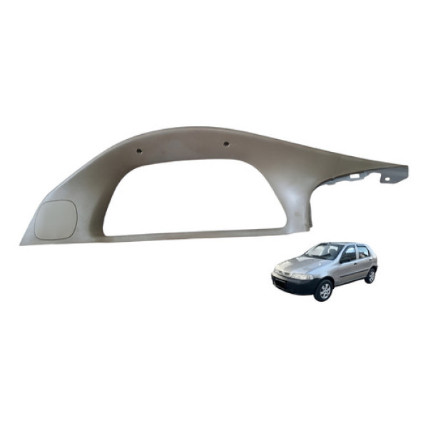 Acabamento Moldura Painel Instrumento Fiat Palio 1998 A 2009 Bege