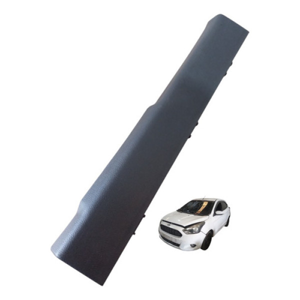 Soleira Dianteira Direita Ford Ka 2015 A 2021 Original Cinza-escuro