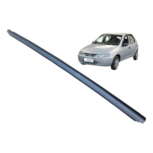 Pestana Interna Friso Porta Dianteira Direita Celta 4p 2003 - Cinza-escuro