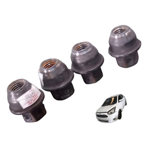 Jogo Porca De Roda Ford Ka Se 2015 A 2020