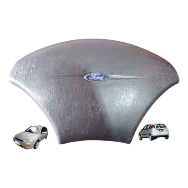 Moldura Tampa Capa Buzina Volante Ford Focus Hacth 01 08
