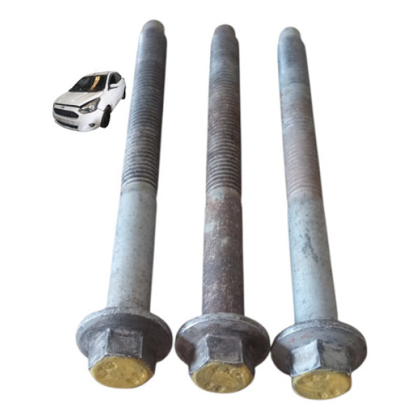 Jogo Parafuso Fixação Compressor Ar Ford Ka Se 2015 A 2020