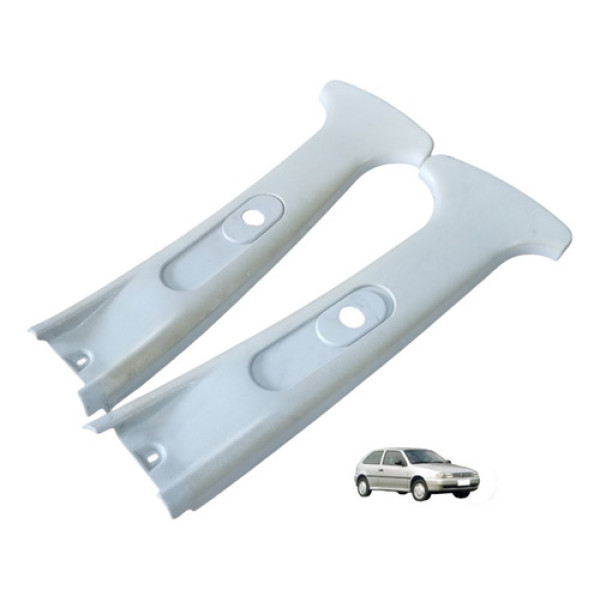 Par Acabamento Superior Coluna Central Gol G3 1999 2005