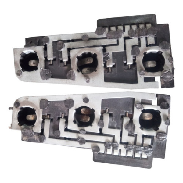 Par Circuito Lanterna Traseira Le Ld Fiorino 1985 A 2013 Ambos Lados