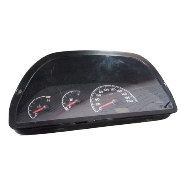 Painel Instrumentos Analógico Fiat Uno Flex 2006 Original Preto Branco
