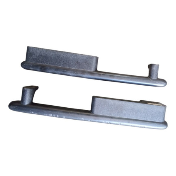 Par Puxador Apoio Braço Direito Esquerdo Fiat Uno 2p 2006 Preto