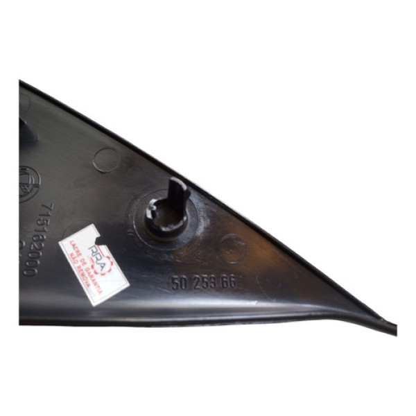 Acabamento Interno Retrovisor Esquerdo Palio Siena 2002 2010 Preto