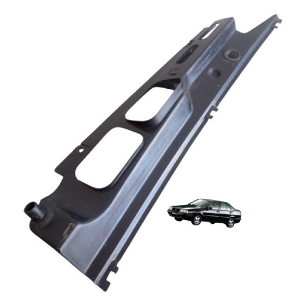 Acabamento Inferior Churrasqueira Fiat Tempra 94 98 Preto