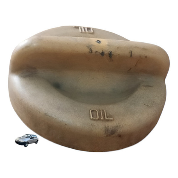 Tampa Óleo Motor Fiat Palio Ex 1.0 16v Fire Gasolina 2002 Bege