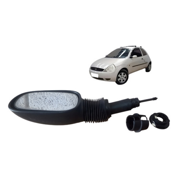 Retrovisor Esquerdo Motorista Ford Ka Gl Baratinha 2003 2007
