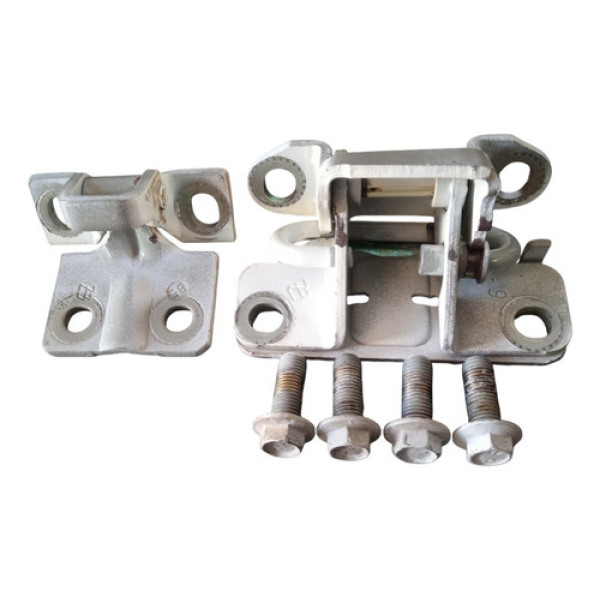 Par Dobradiça Porta Esquerda Com 4 Parafusos Fiorino 2007