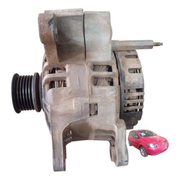 Alternador 70a 14v Sem Ar Valeo Vw Fox 1.0 Ea111 2005 A 2009