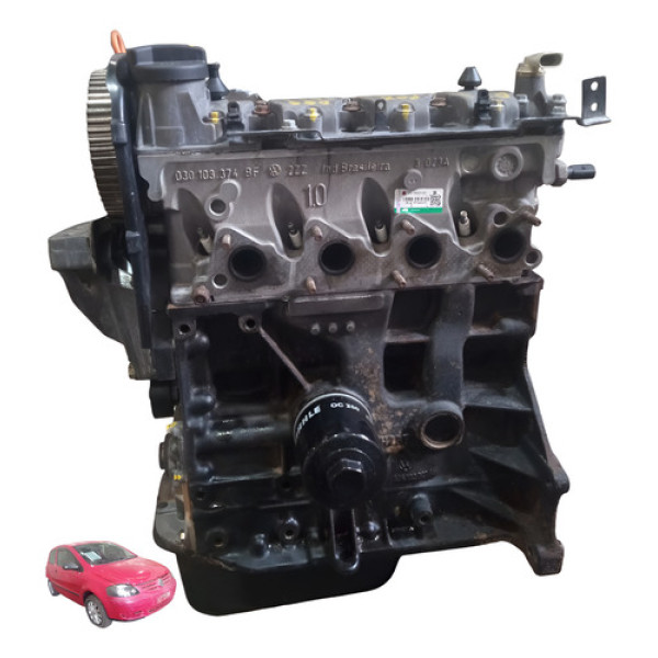 Motor Parcial 1.0 8v Ea111 Total Flex Vw Fox 2005 2006