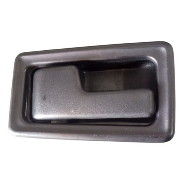 Maçaneta Interna Dianteiro Direito Fiorino Uno 1984 A 2013 Preto Dianteira