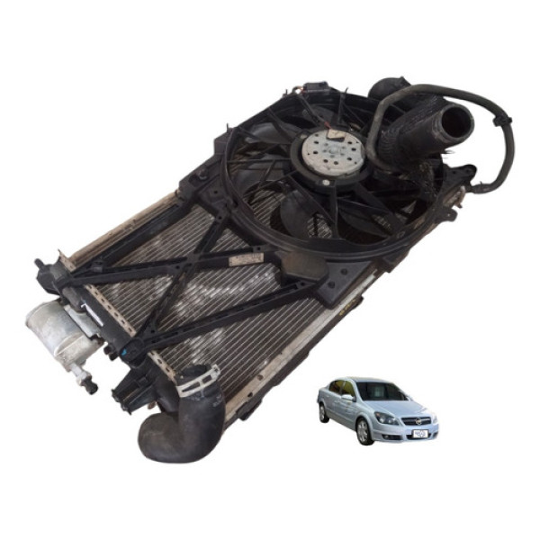 Kit Radiador Condensador Com Ar Gm Vectra Elegance 2.0 06 11