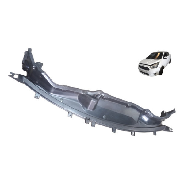 Painel Corta Fogo Ford Ka Se Hatch 1.0 3cc 2015 A 2021 Preto