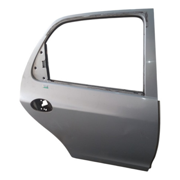 Porta Traseira Direita Prata Gm Celta 4 Portas 1.0 2004 Traseira Direia Prata