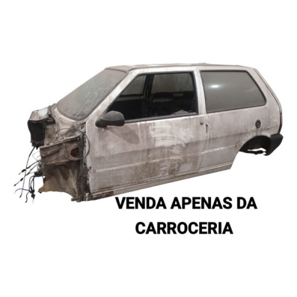 Lateral Direita Esquerda Teto Traseira Uno 2p Pitbull 2007 Branco