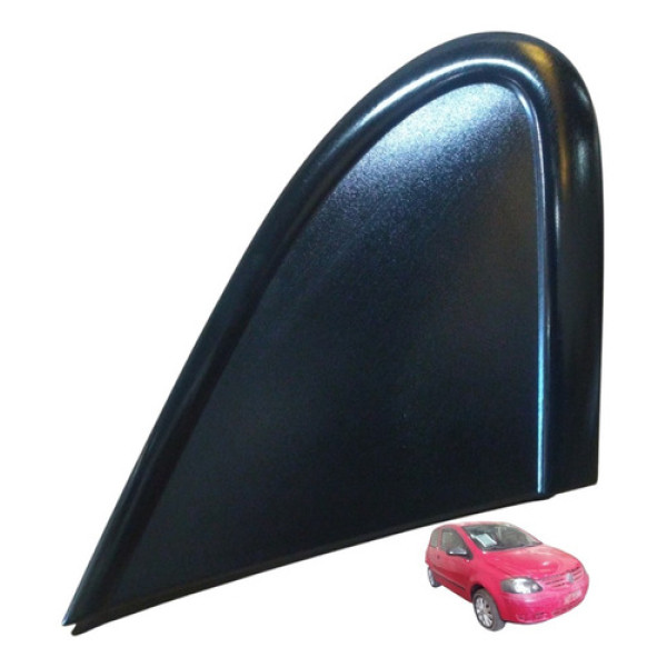 Acabamento Paralama Retrovisor Direito Vw Fox 2005 2009 Preto